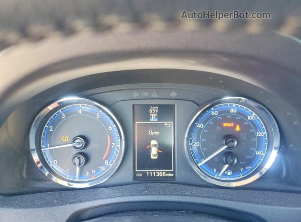 2T1BURHE9KC186776 2019 TOYOTA COROLLA White Widok zestawu wskaźników