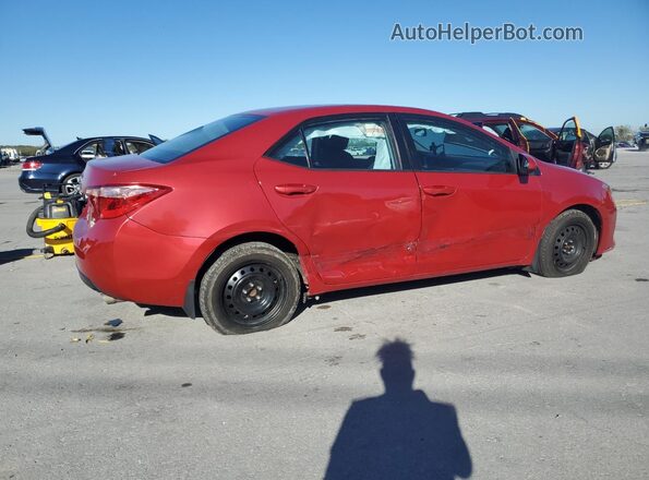 2T1BURHE9KC198538 2019 TOYOTA COROLLA Red Հետևի աջ