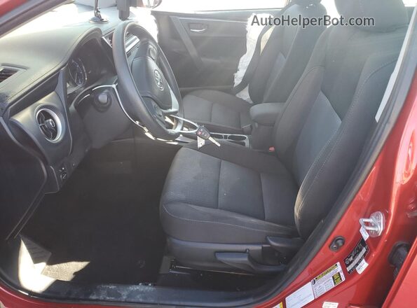 2T1BURHE9KC198538 2019 TOYOTA COROLLA Red Սալոնի դիմացի տեսք