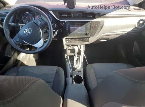2T1BURHE9KC198538 2019 TOYOTA COROLLA Red Առջևի վահանակի տեսք