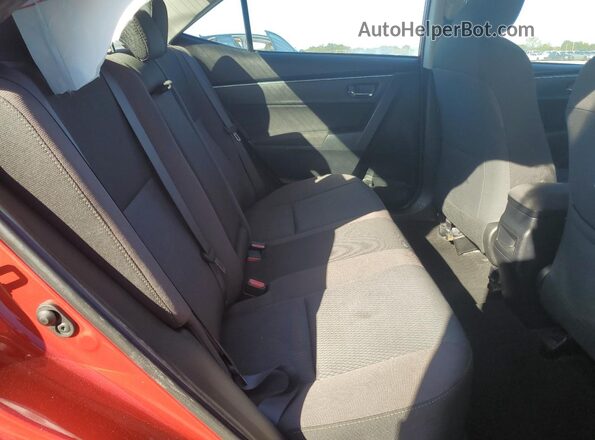 2T1BURHE9KC198538 2019 TOYOTA COROLLA Red Հետևի նստատեղերի տեսք