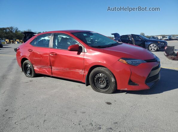 2T1BURHE9KC198538 2019 TOYOTA COROLLA Red Առջևի աջ