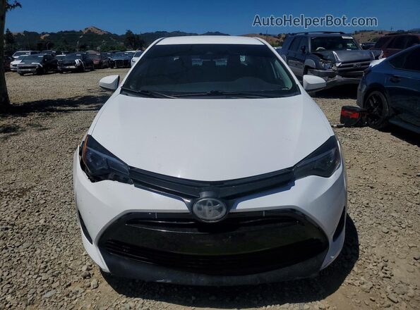 2T1BURHE9KC225284 2019 TOYOTA COROLLA White Вид спереду