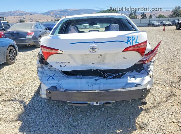 2T1BURHE9KC225284 2019 TOYOTA COROLLA White Вид ззаду