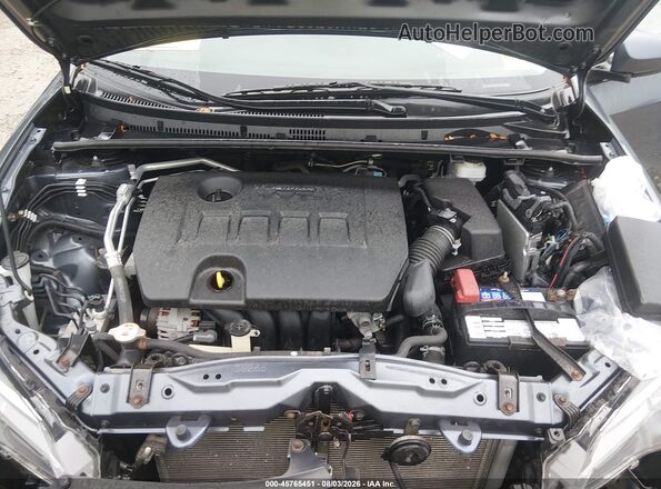2T1BURHE9KC230033 2019 TOYOTA COROLLA Light Blue Հետևի տեսք