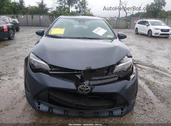 2T1BURHE9KC230033 2019 TOYOTA COROLLA Light Blue Սարքավորումների վահանակի տեսք