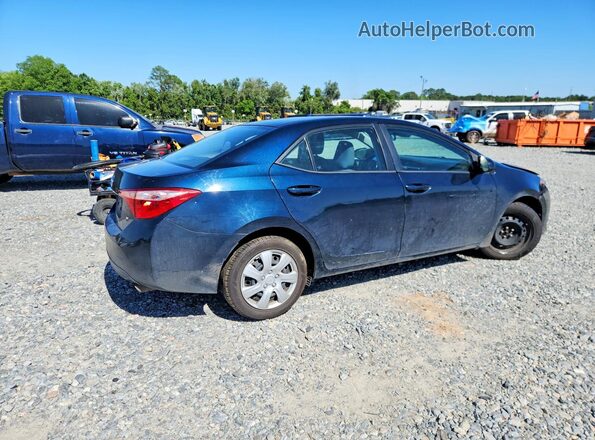 2T1BURHE9KC236964 2019 TOYOTA COROLLA Blue Հետևի աջ