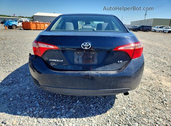 2T1BURHE9KC236964 2019 TOYOTA COROLLA Blue Հետևի տեսք