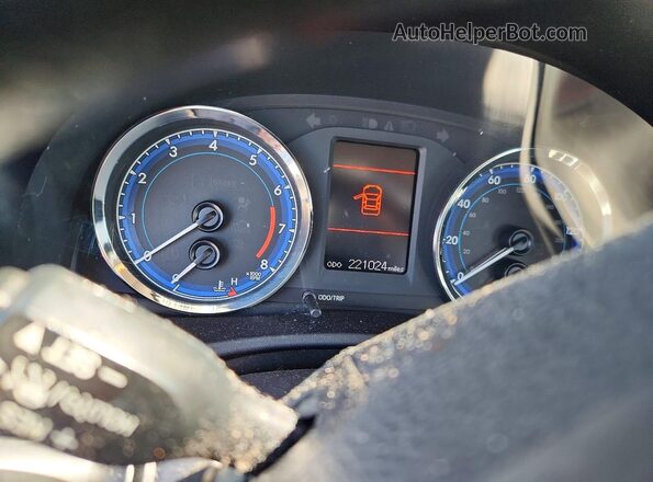 2T1BURHE9KC236964 2019 TOYOTA COROLLA Blue Սարքավորումների վահանակի տեսք