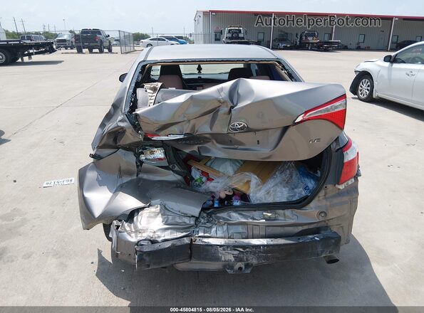 2T1BURHEXGC482865 2016 TOYOTA COROLLA Tan 
