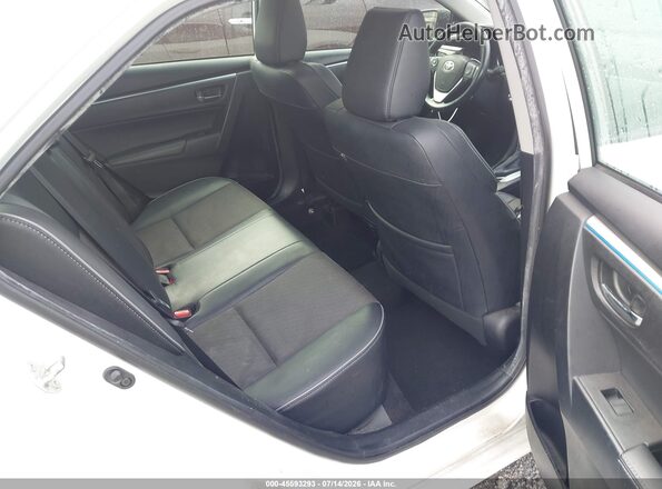2T1BURHEXGC499343 2016 TOYOTA COROLLA White Widok naklejki z numerem VIN