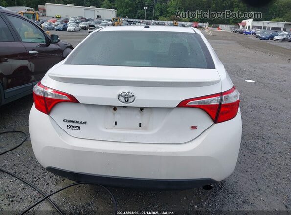2T1BURHEXGC499343 2016 TOYOTA COROLLA White 