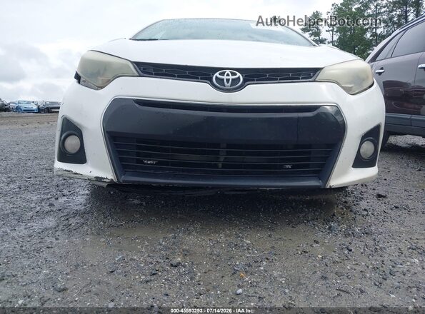 2T1BURHEXGC499343 2016 TOYOTA COROLLA White 