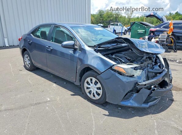 2T1BURHEXGC503049 2016 TOYOTA COROLLA Charcoal Front right