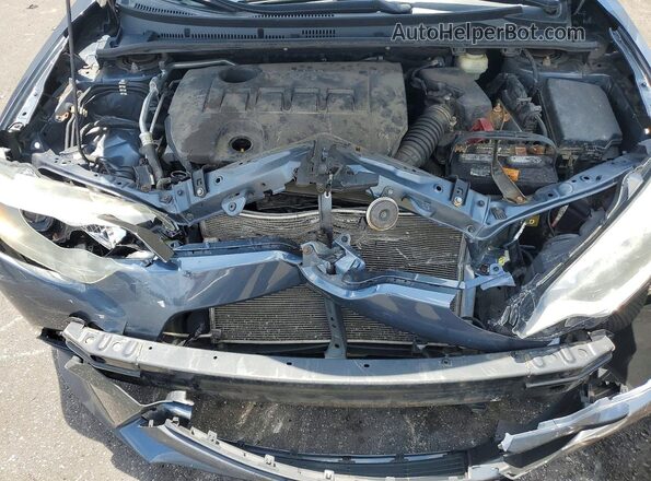 2T1BURHEXGC503049 2016 TOYOTA COROLLA Charcoal Rear interior view