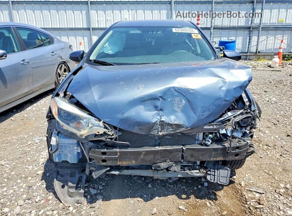 2T1BURHEXGC504931 2016 TOYOTA COROLLA Blue Front view