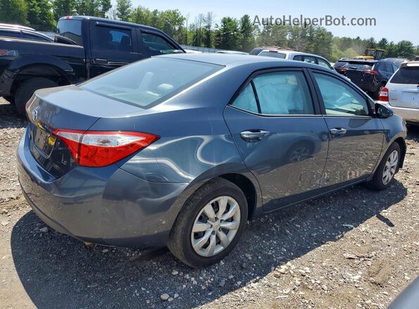 2T1BURHEXGC504931 2016 TOYOTA COROLLA Blue Rear right