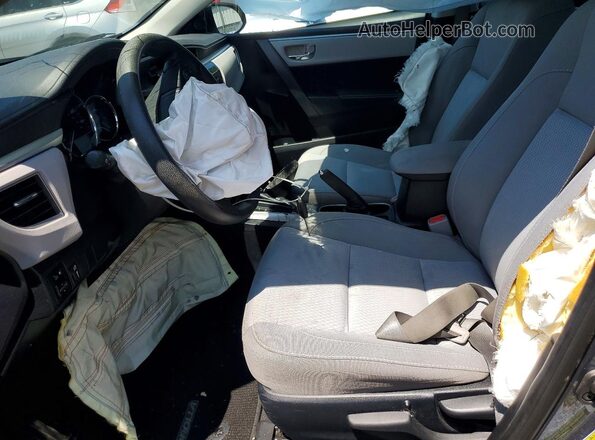 2T1BURHEXGC504931 2016 TOYOTA COROLLA Blue Front interior view