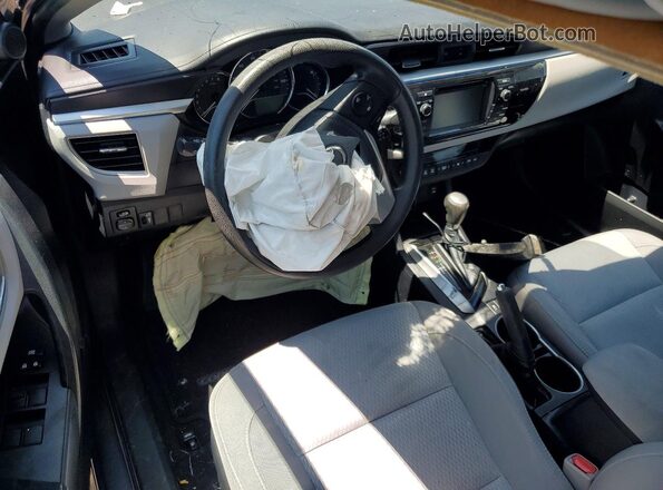 2T1BURHEXGC504931 2016 TOYOTA COROLLA Blue Dashboard view