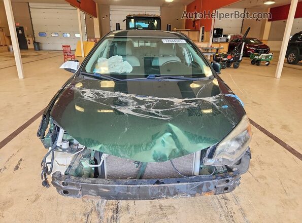 2T1BURHEXGC529814 2016 TOYOTA COROLLA Green Widok deski rozdzielczej