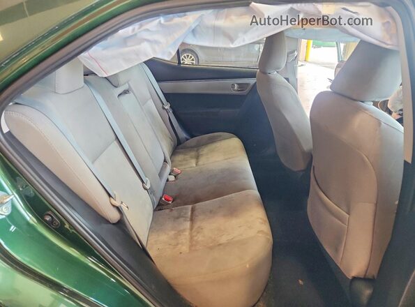 2T1BURHEXGC529814 2016 TOYOTA COROLLA Green 