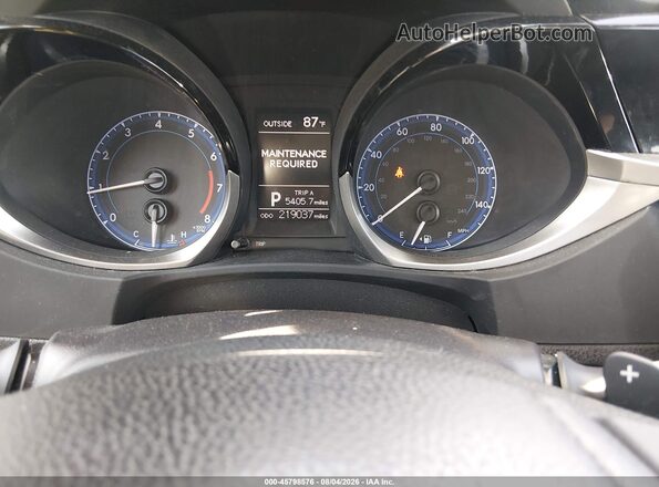 2T1BURHEXGC568239 2016 TOYOTA COROLLA Blue Հետևի նստատեղերի տեսք