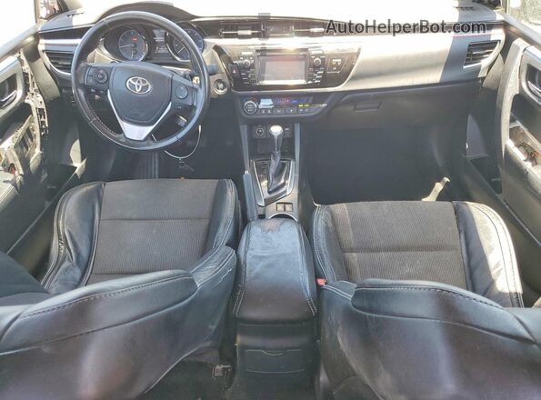 2T1BURHEXGC581346 2016 TOYOTA COROLLA White Dashboard view