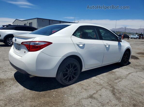 2T1BURHEXGC581346 2016 TOYOTA COROLLA White Rear right