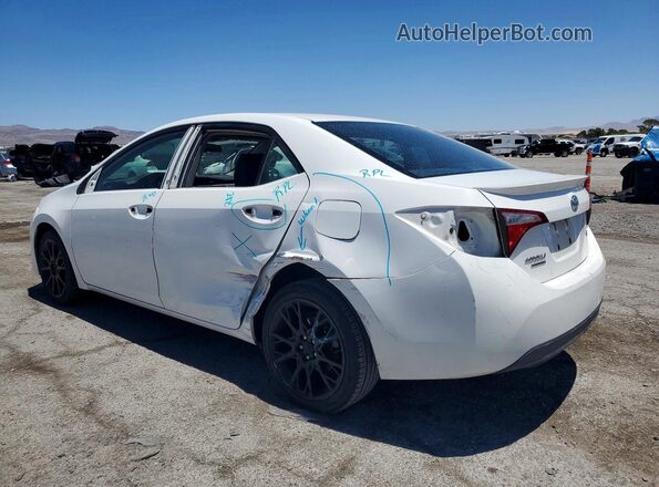 2T1BURHEXGC581346 2016 TOYOTA COROLLA White Rear left