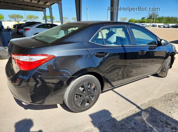 2T1BURHEXGC608206 2016 TOYOTA COROLLA Black Հետևի աջ