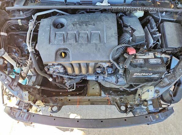 2T1BURHEXGC608206 2016 TOYOTA COROLLA Black Սալոնի հետևի տեսք