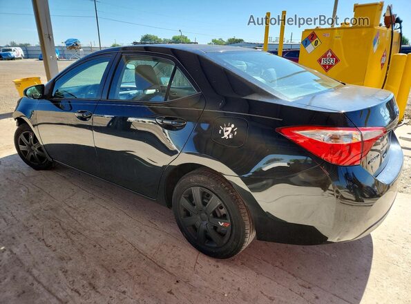 2T1BURHEXGC608206 2016 TOYOTA COROLLA Black Հետևի ձախ