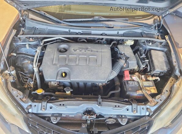 2T1BURHEXGC646387 2016 TOYOTA COROLLA Gray Rear interior view