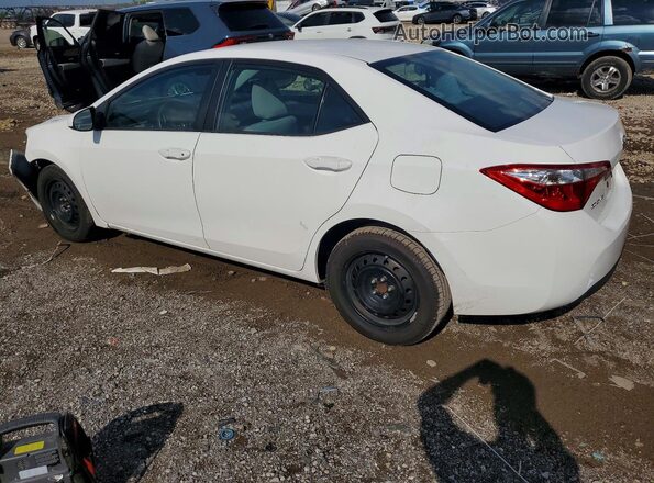2T1BURHEXGC667840 2016 TOYOTA COROLLA White Հետևի ձախ