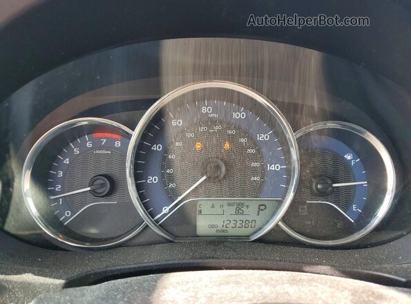 2T1BURHEXGC667840 2016 TOYOTA COROLLA White Սարքավորումների վահանակի տեսք