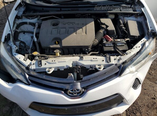 2T1BURHEXGC667840 2016 TOYOTA COROLLA White Սալոնի հետևի տեսք