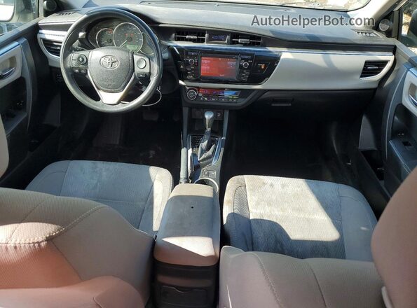 2T1BURHEXGC667840 2016 TOYOTA COROLLA White Առջևի վահանակի տեսք