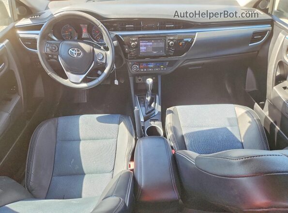 2T1BURHEXGC676800 2016 TOYOTA COROLLA White Vista del salpicadero