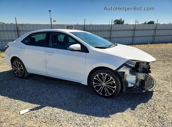 2T1BURHEXGC676800 2016 TOYOTA COROLLA White Delantero derecho