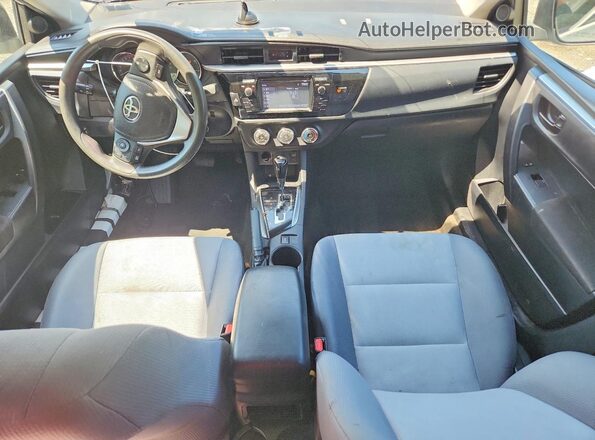 2T1BURHEXGC690454 2016 TOYOTA COROLLA Белый Вид панели приборов
