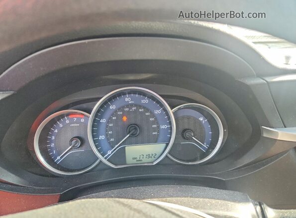 2T1BURHEXGC707513 2016 TOYOTA COROLLA Silver Vista del cuadro de instrumentos