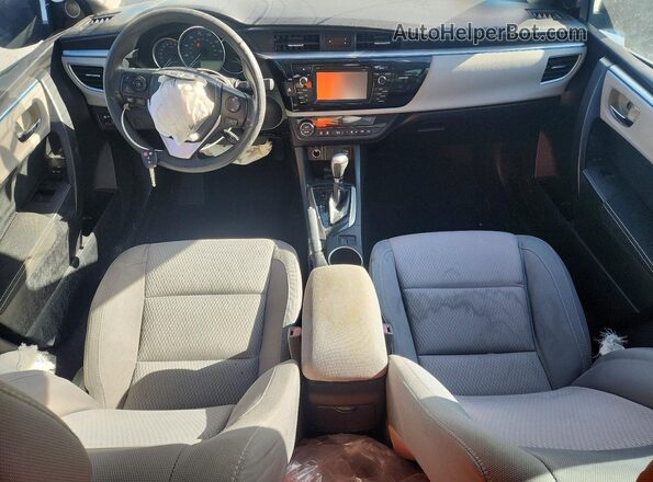 2T1BURHEXGC707513 2016 TOYOTA COROLLA Silver Vista del salpicadero