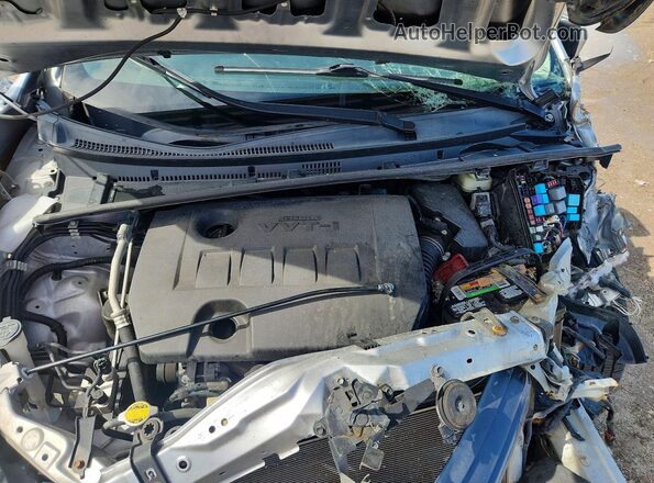 2T1BURHEXGC707513 2016 TOYOTA COROLLA Silver Vista interior trasera