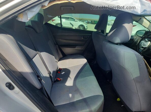 2T1BURHEXGC708791 2016 TOYOTA COROLLA Серебряный Вид задних сидений