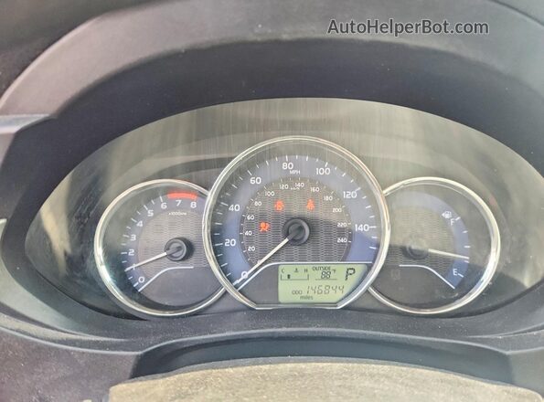 2T1BURHEXGC708791 2016 TOYOTA COROLLA Серебряный Вид щитка приборов