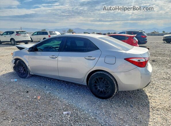 2T1BURHEXGC708791 2016 TOYOTA COROLLA Серебряный Задняя левая четверть