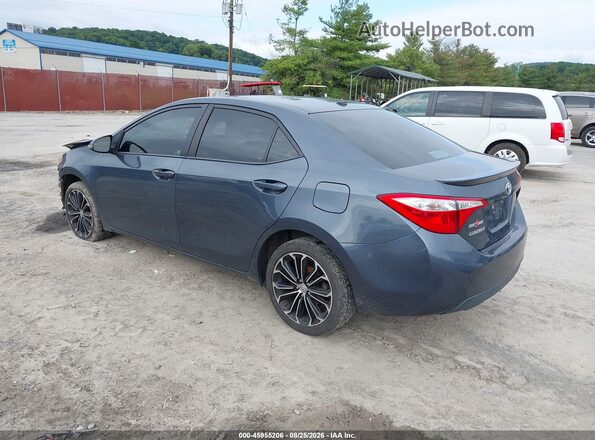 2T1BURHEXGC709648 2016 TOYOTA COROLLA Dark Blue Задняя левая четверть