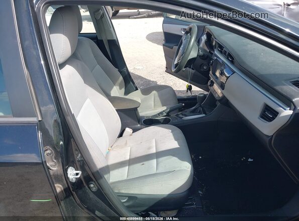 2T1BURHEXGC729303 2016 TOYOTA COROLLA Black Սալոնի դիմացի տեսք