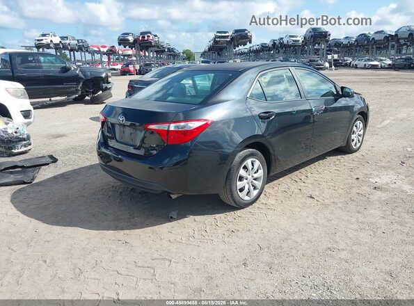 2T1BURHEXGC729303 2016 TOYOTA COROLLA Black Հետևի աջ