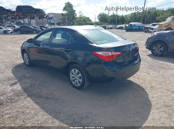 2T1BURHEXGC729303 2016 TOYOTA COROLLA Black Հետևի ձախ
